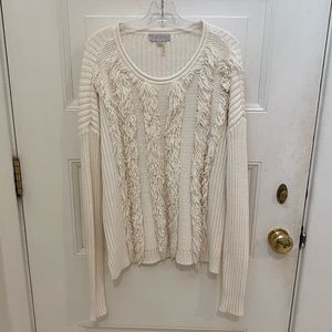 1. State woman’s cream sweater